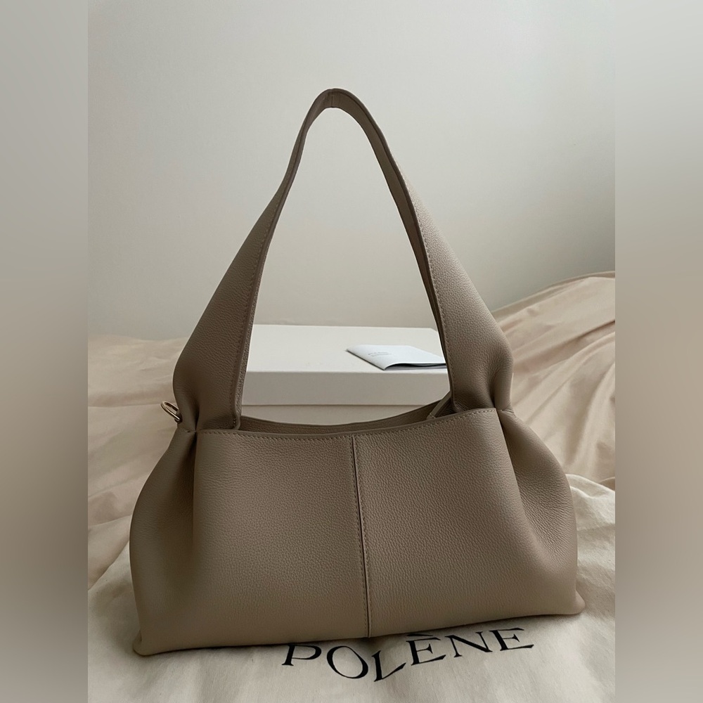 Polene Numero Neuf East West Bag in Sand - Picture 4 of 10